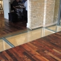 cured glassflooring face